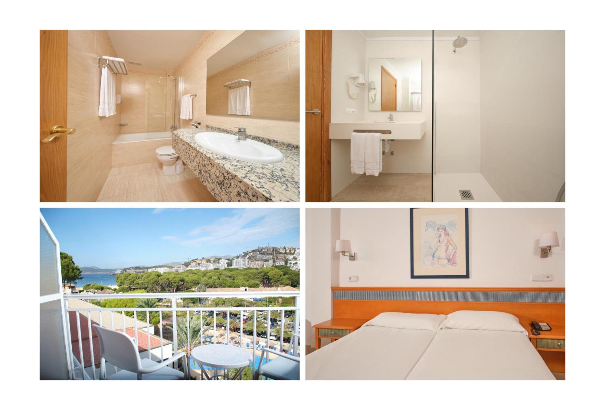 โฮเต็ล แอนด์ อปาร์ตาเมนโตส กาซาบลังกา Hotel ซานตาปอนซา ภายนอก รูปภาพ