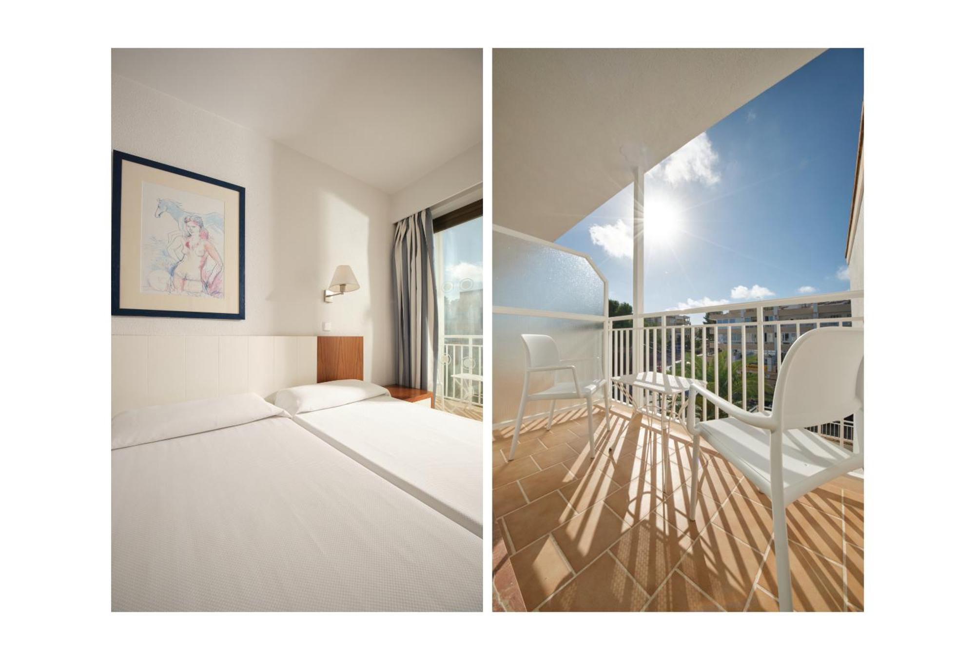 โฮเต็ล แอนด์ อปาร์ตาเมนโตส กาซาบลังกา Hotel ซานตาปอนซา ภายนอก รูปภาพ